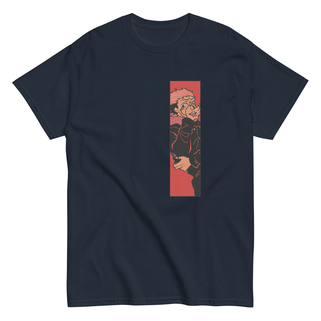 Jujutsu Kaisen: King of Curses Men's Graphic Dark Blue T-Shirt Apparel