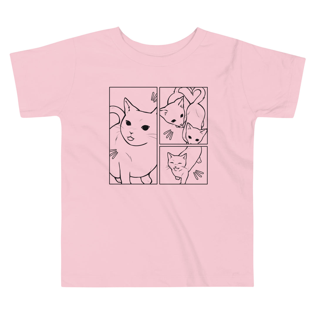 Kitty Party Toddler Short Sleeve Tee