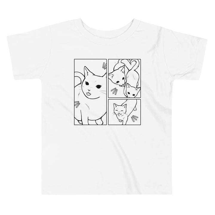 Kitty Party Toddler Short Sleeve Tee