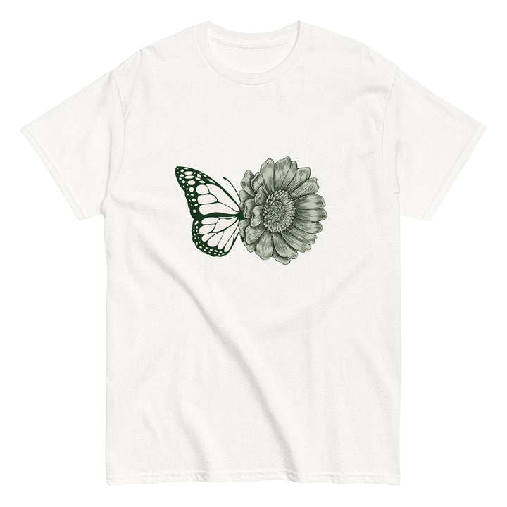 Butterfly Flower Graphic T-Shirt Unisex