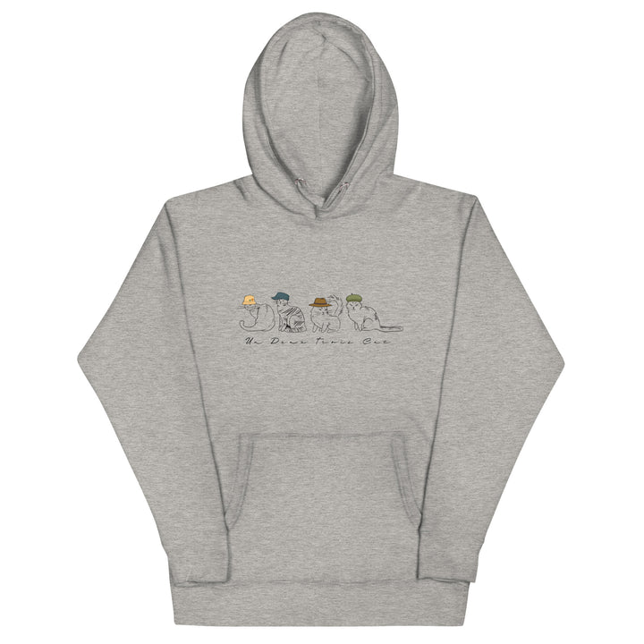 Un Deux Trois Cat Unisex Hoodie