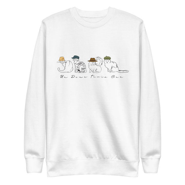 Un Deux Trois Cat Sweatshirt