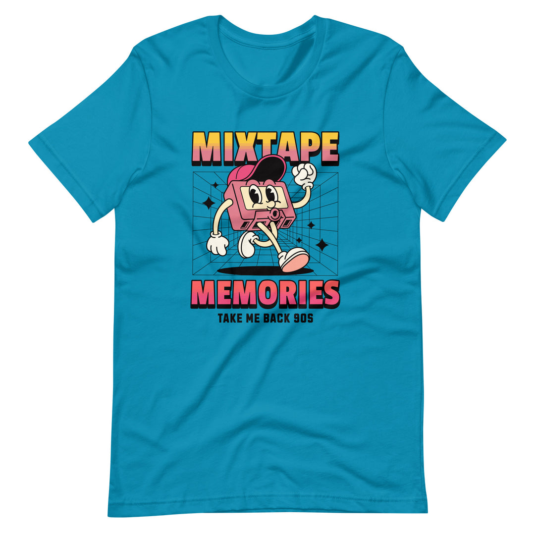 Mixtape Memories Unisex T-shirt Super Comfy Cute Nostalgia