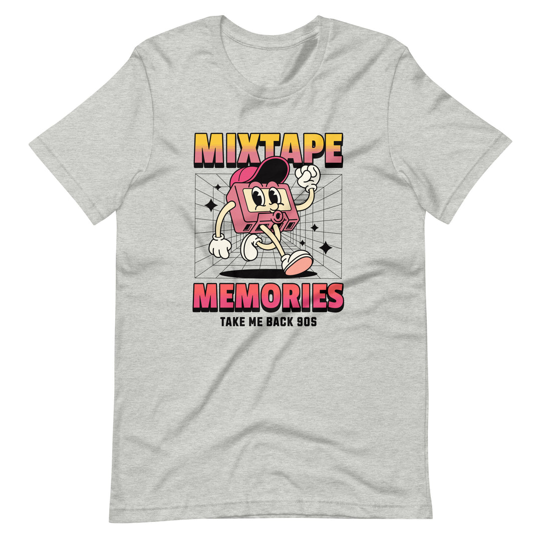 Mixtape Memories Unisex T-shirt Super Comfy Cute Nostalgia