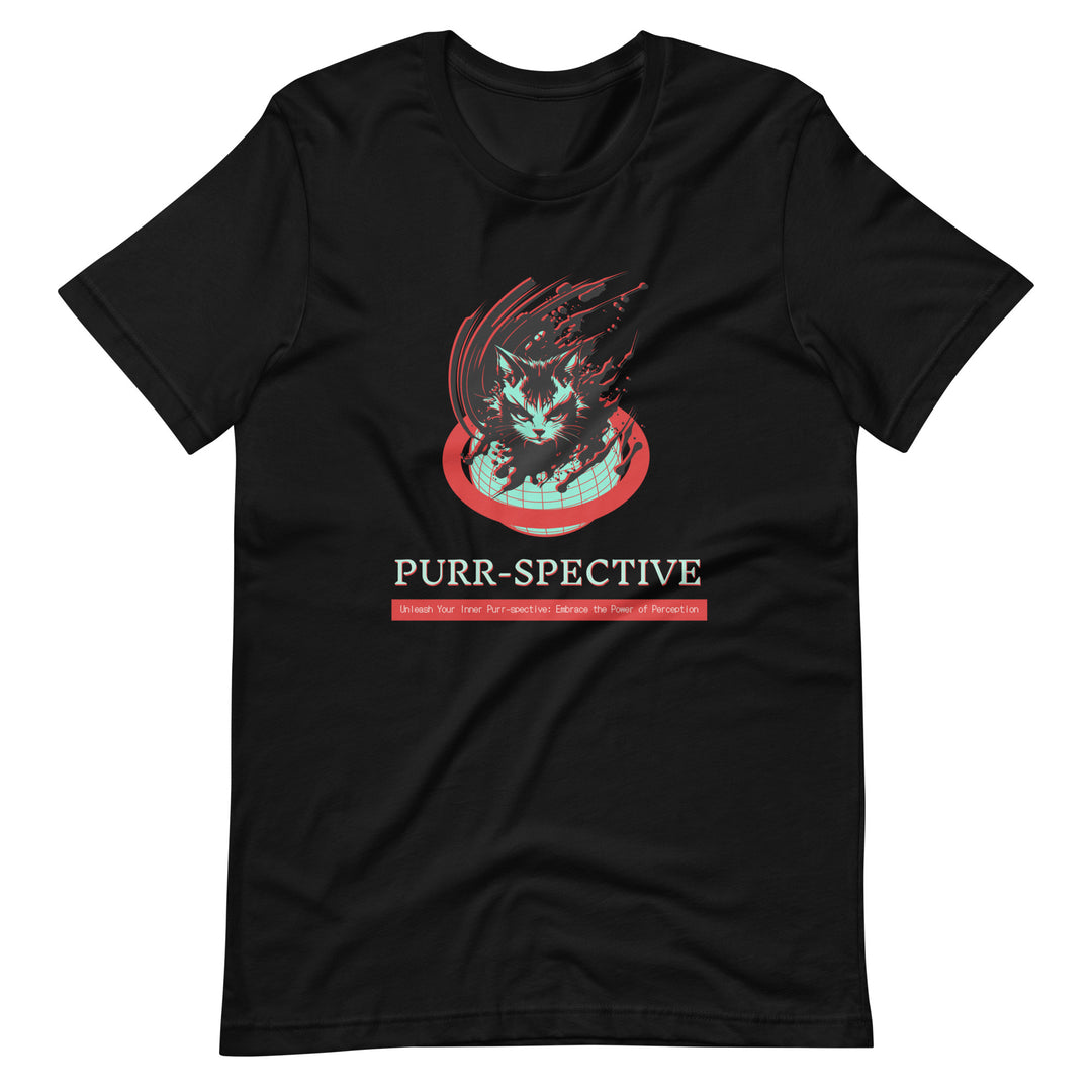 Cat Purr-spective Graphic Tees Globe Unisex t-shirt