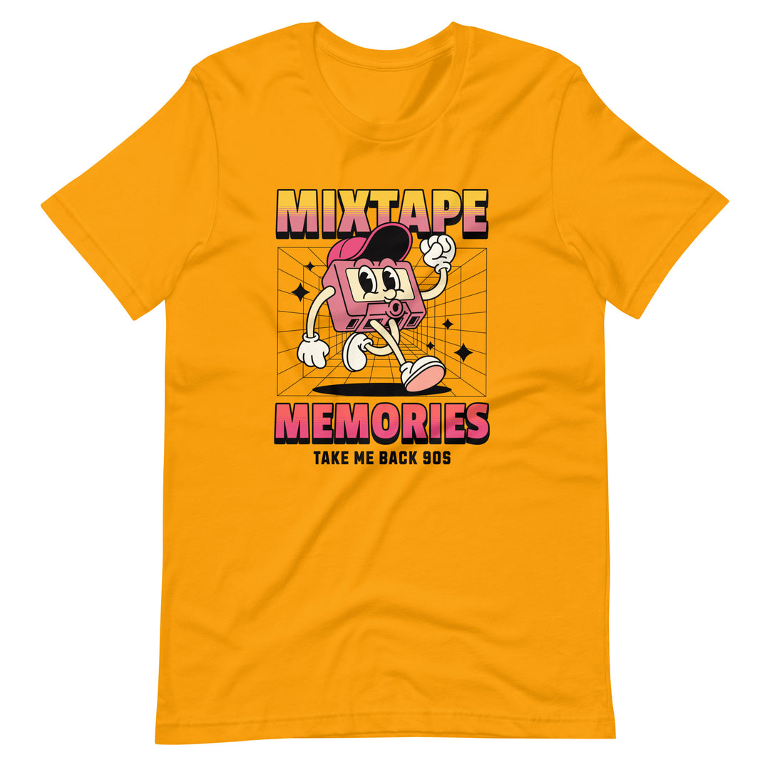 Mixtape Memories Unisex T-shirt Super Comfy Cute Nostalgia