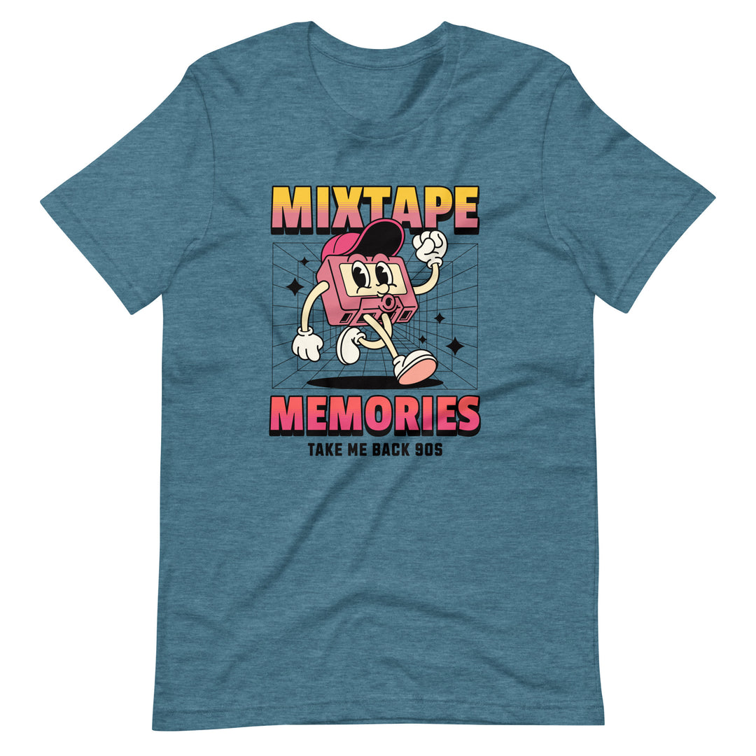 Mixtape Memories Unisex T-shirt Super Comfy Cute Nostalgia