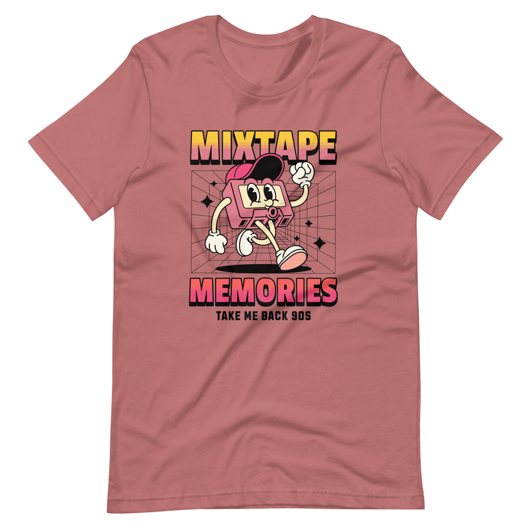 Mixtape Memories Unisex T-shirt Super Comfy Cute Nostalgia