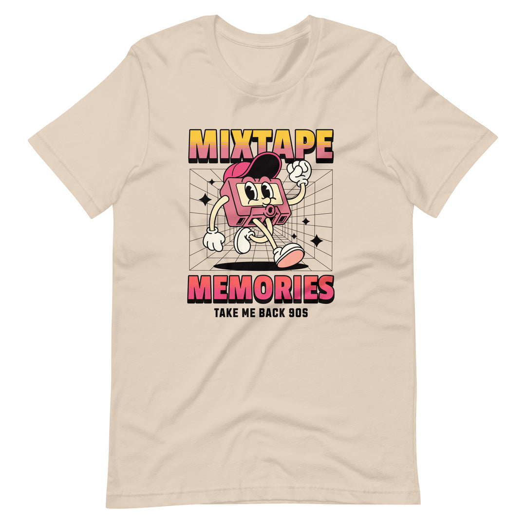 Mixtape Memories Unisex T-shirt Super Comfy Cute Nostalgia