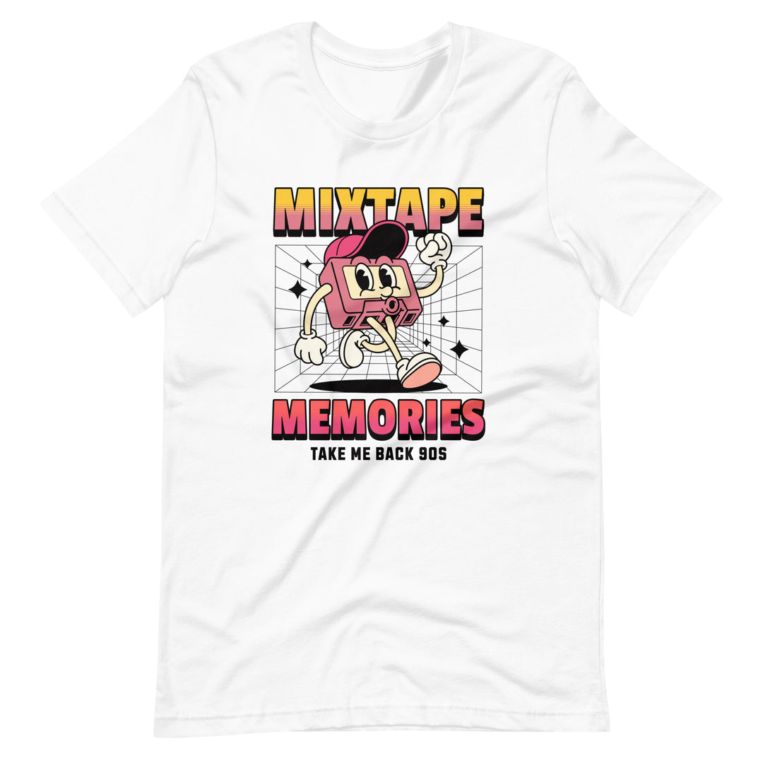 Mixtape Memories Unisex T-shirt Super Comfy Cute Nostalgia