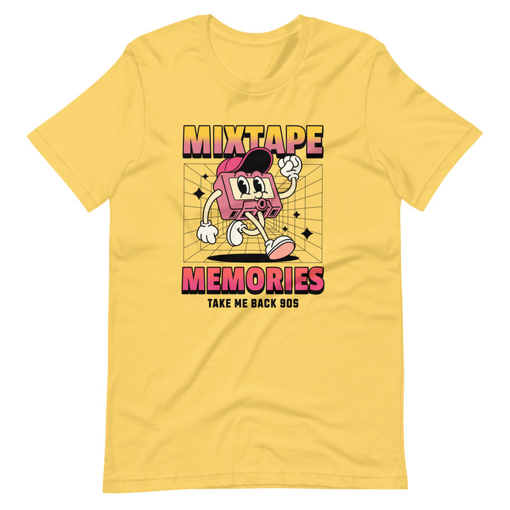 Mixtape Memories Unisex T-shirt Super Comfy Cute Nostalgia