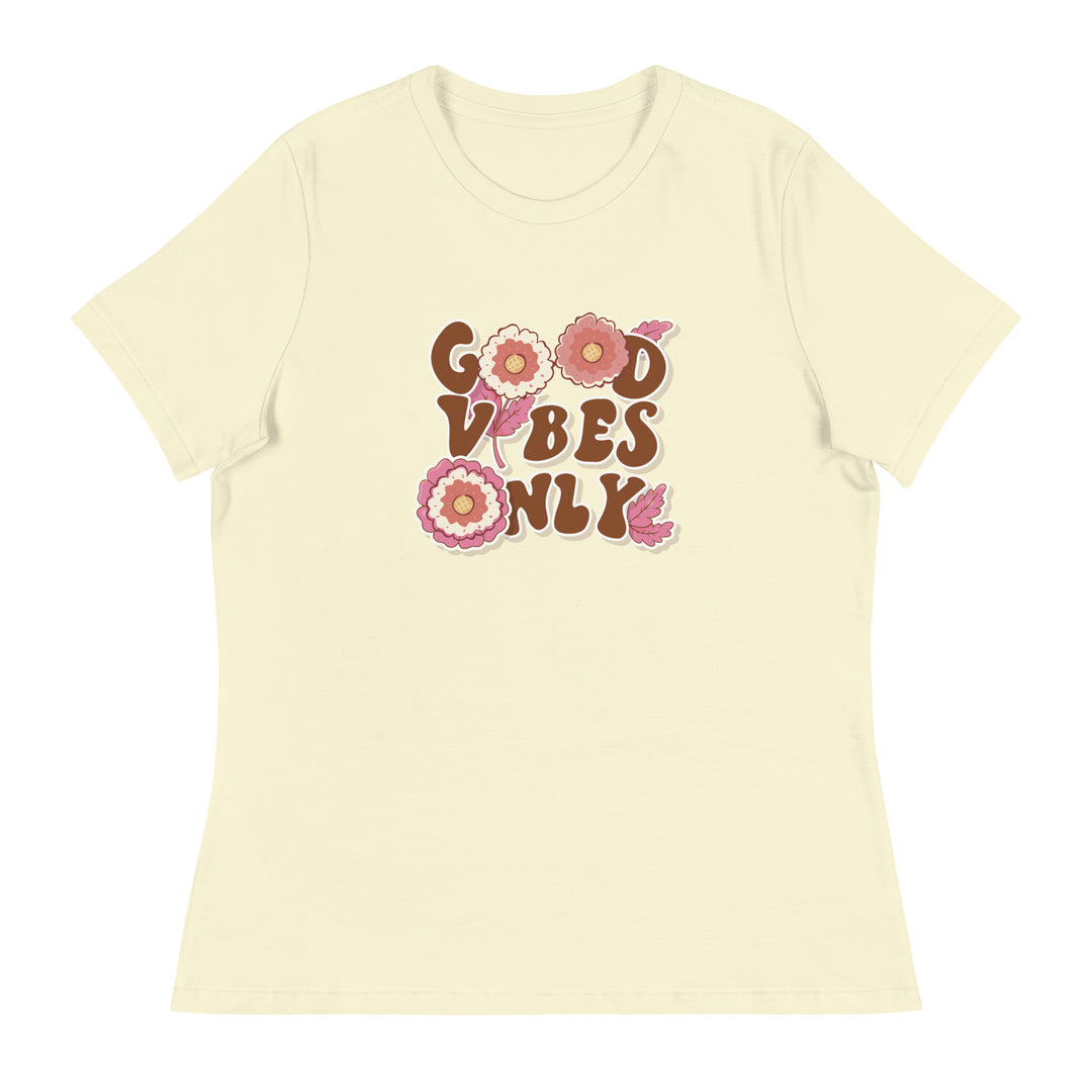 Good Vibes Only Women's Relaxed T-Shirt